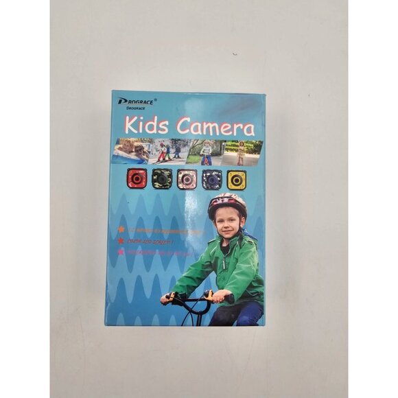 DROGRACE Drograce KIDS Action CAMERA Waterproof DIGITAL VIDEO HD 1080p COLOR LCD - Picture 1 of 4